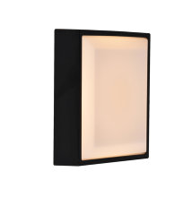 Nordlux Magnus vegglampe firkantet svart